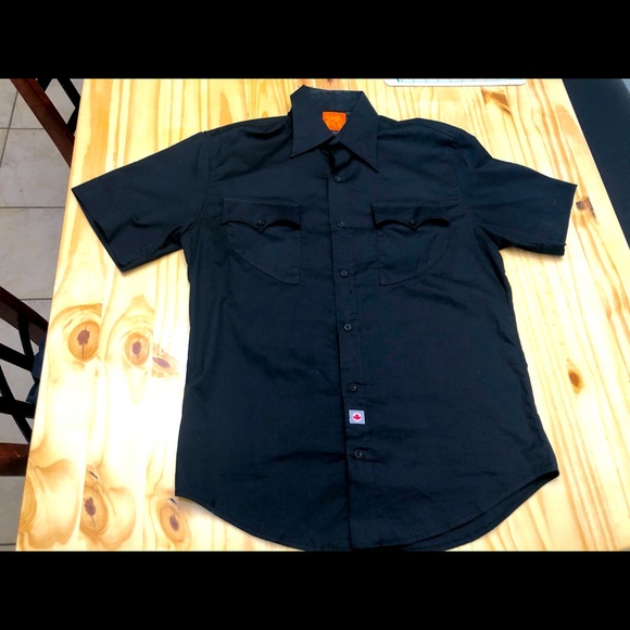 Toronto Maple Leafs Short Sleeve Button Up Shirt M - Picture 2 of 10